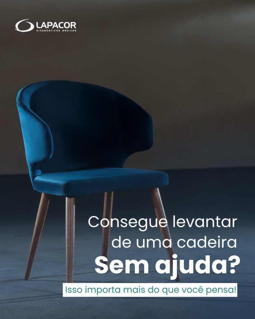 Consegue levantar de uma cadeira sem ajuda? Isso importa mais do que você pensa!